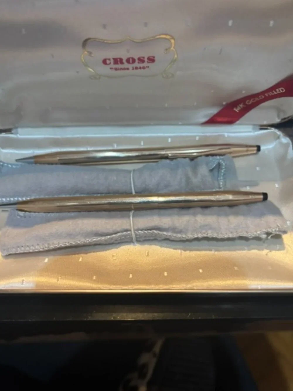 Mark Cross 14K/GF Set
